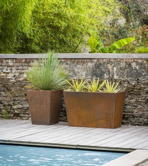 Jardinière Carré en Corten Jardinière Carré en Corten