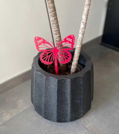 Papillon Amor en métal à planter - Décoration de jardin - IDfer