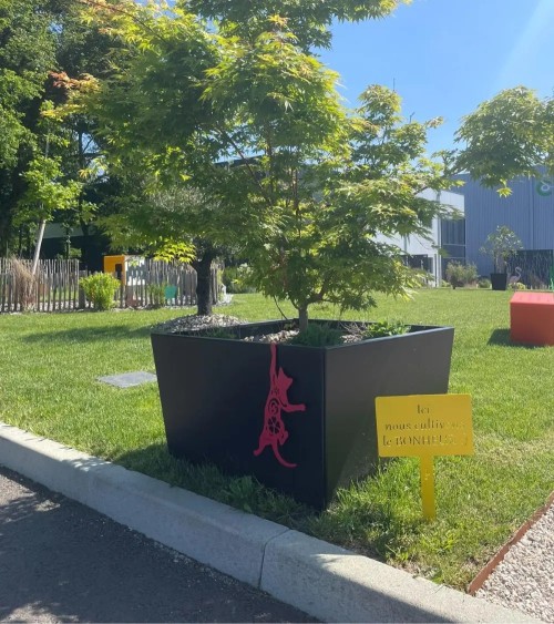 Jardinière Big en acier thermolaqué – Grand format | IDfer