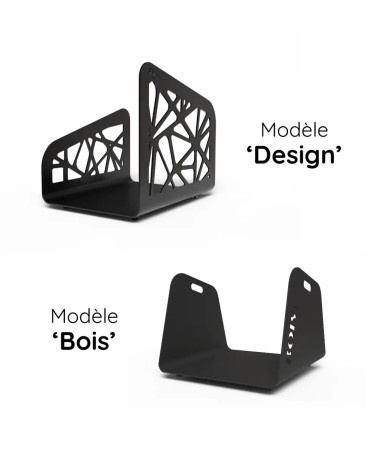 Range-bûches design en métal – Fabrication française | IDfer