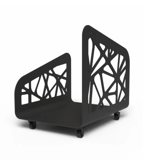 Range-bûches d'intérieur design à roulettes | IDfer