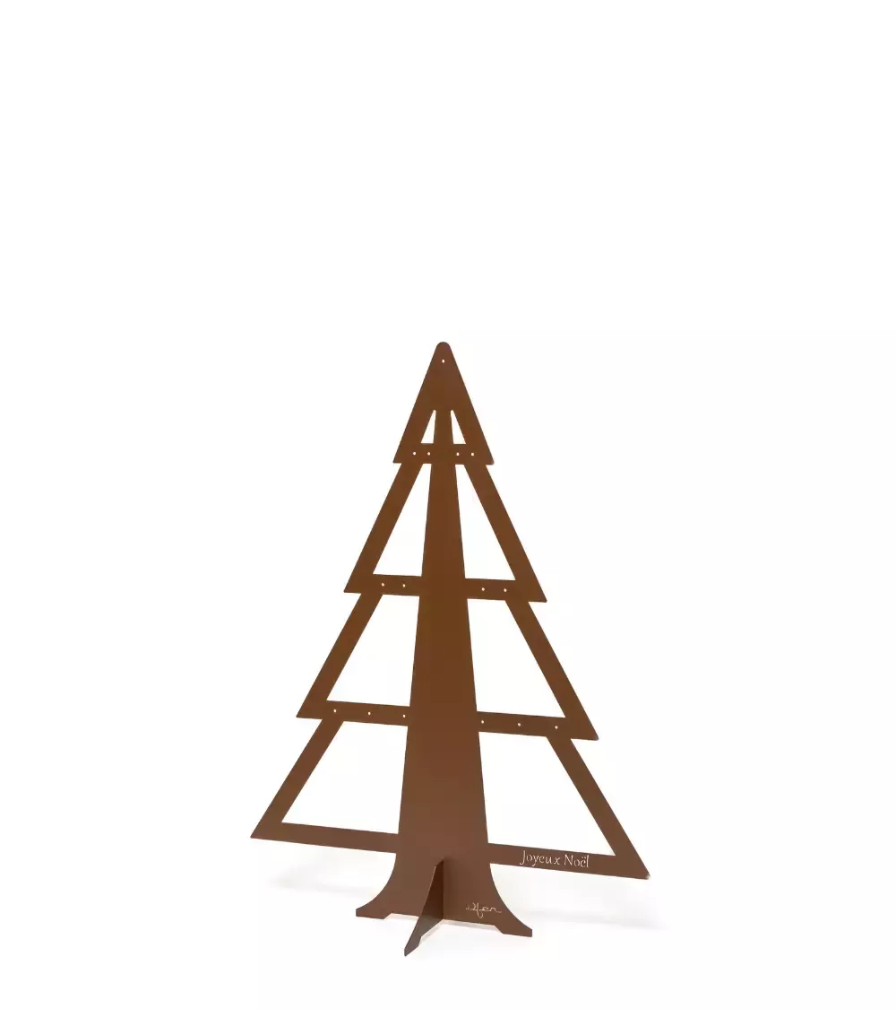 Sapin de Noël en métal | Décoration intérieur et extérieure