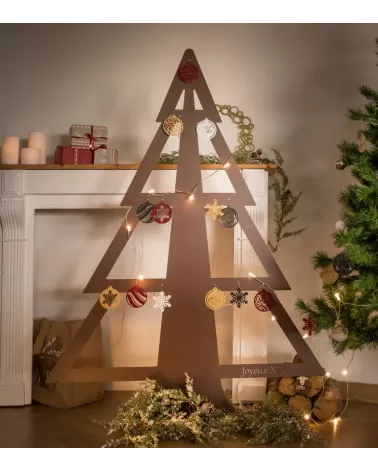 Sapin de Noël en métal | Décoration intérieur et extérieure