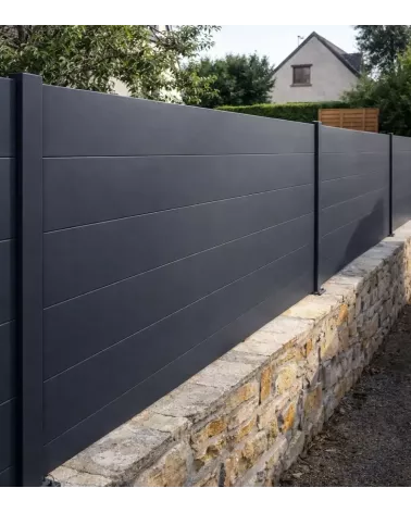 Lame occultante aluminium brise-vue | Clôture extérieure IDfer