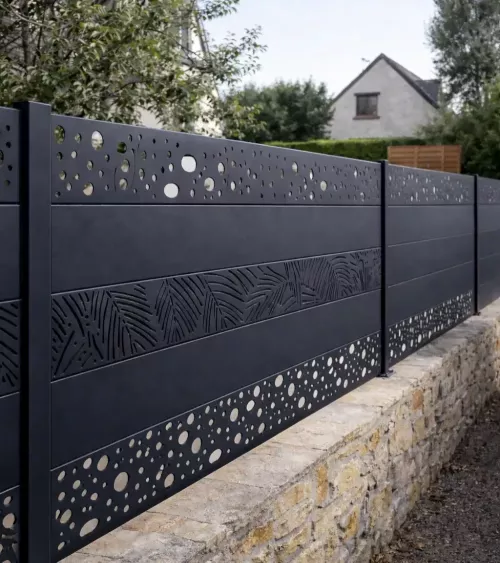 Lame décorative aluminium brise-vue | Clôture extérieure IDfer