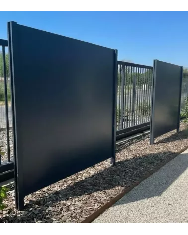Panneau occultant aluminium brise-vue | Clôture extérieure IDfer