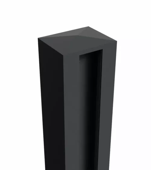 Poteau aluminium brise-vue | Clôture design – IDfer