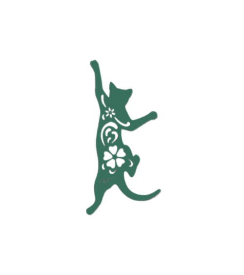 Chat Cabriole à suspendre - IDfer