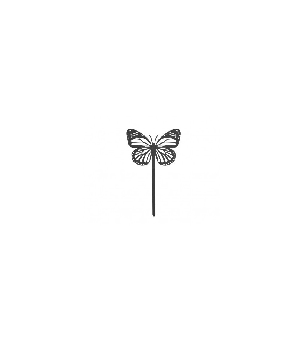 Papillon Amor en métal à planter - Décoration de jardin - IDfer