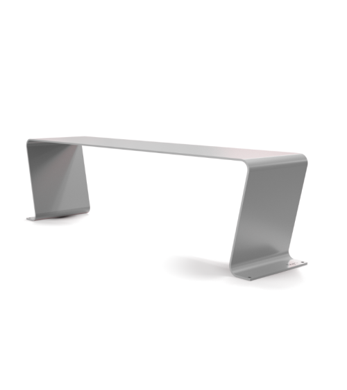 Banc design en métal personnalisé - Urbansteel - IDfer