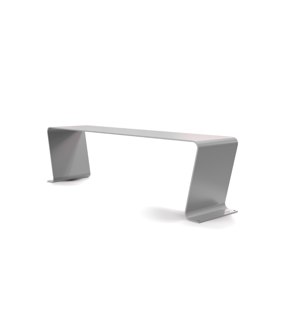 Banc design en métal personnalisé - Urbansteel - IDfer