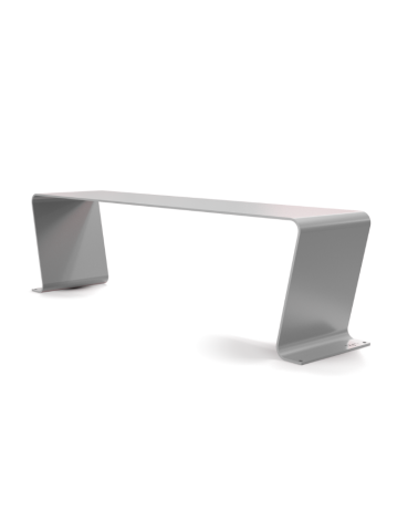 Banc design en métal personnalisé - Urbansteel - IDfer