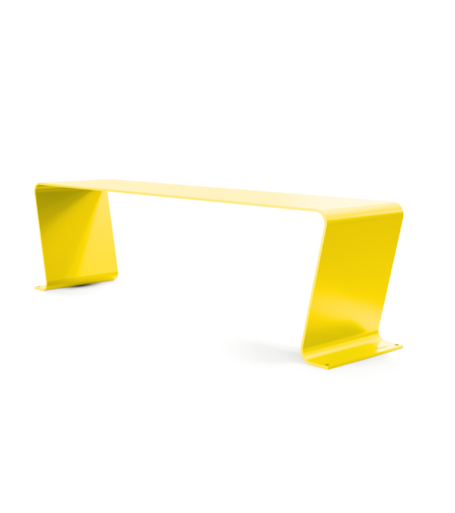 Banc design en métal personnalisé - Urbansteel - IDfer