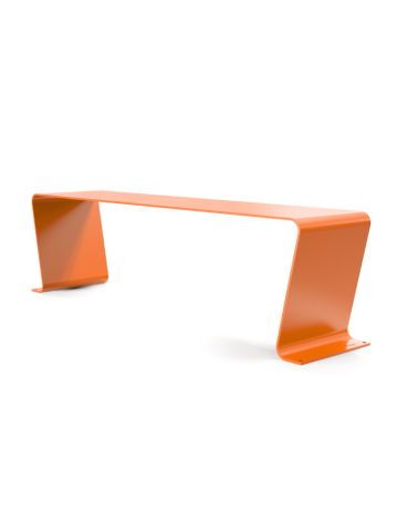 Banc design en métal personnalisé - Urbansteel - IDfer
