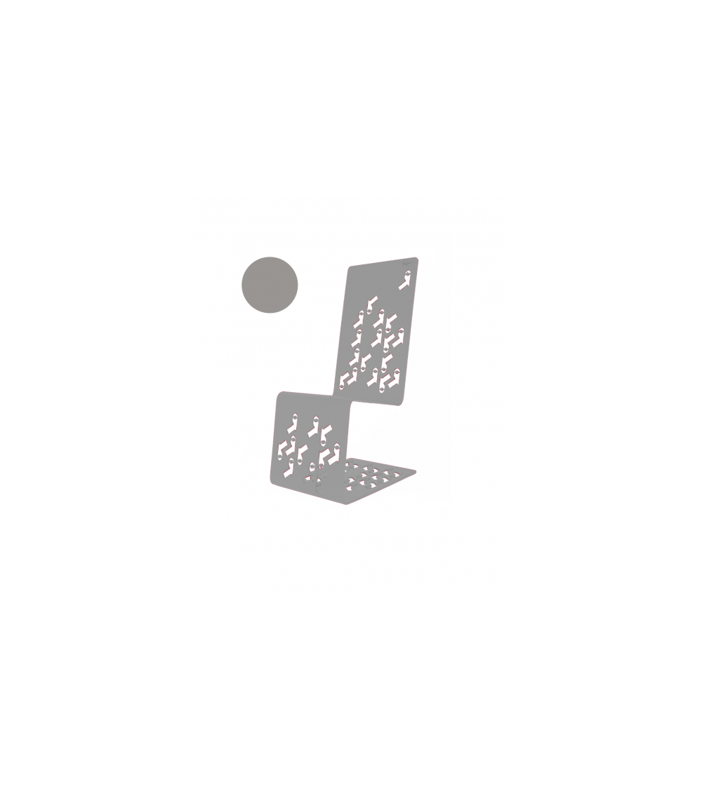 Chaise design en métal haut de gamme - Set-On - IDfer