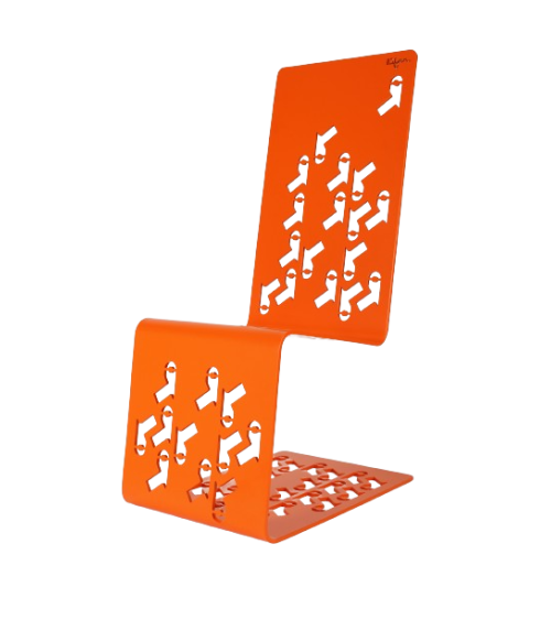 Chaise design en métal haut de gamme - Set-On - IDfer