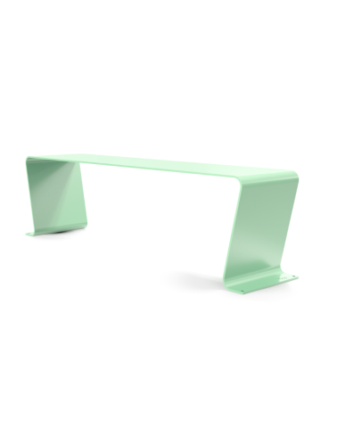 Banc design en métal personnalisé - Urbansteel - IDfer