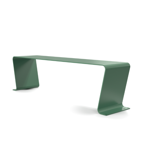 Banc design en métal personnalisé - Urbansteel - IDfer