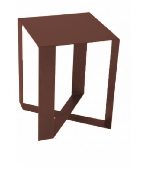 Tabouret haut de gamme en métal design - T-Steel - IDfer
