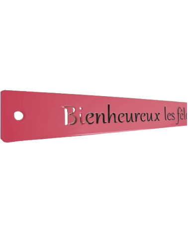 Décoration murale en métal - Mètre de philosophie - IDfer