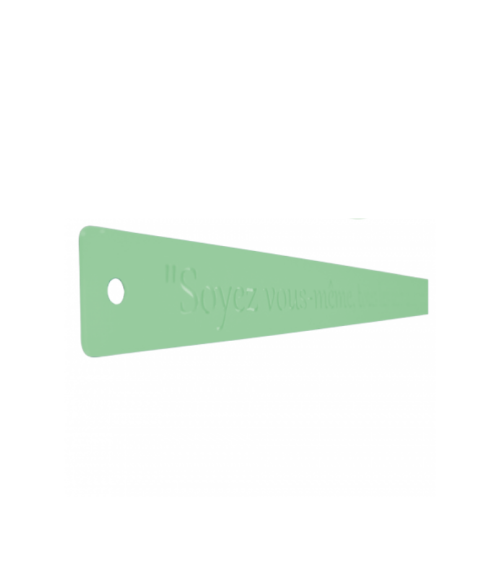 Décoration murale en métal - Mètre de philosophie - IDfer