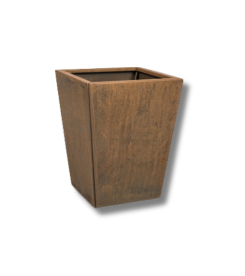 Jardinière Steel H'6 Carré Corten