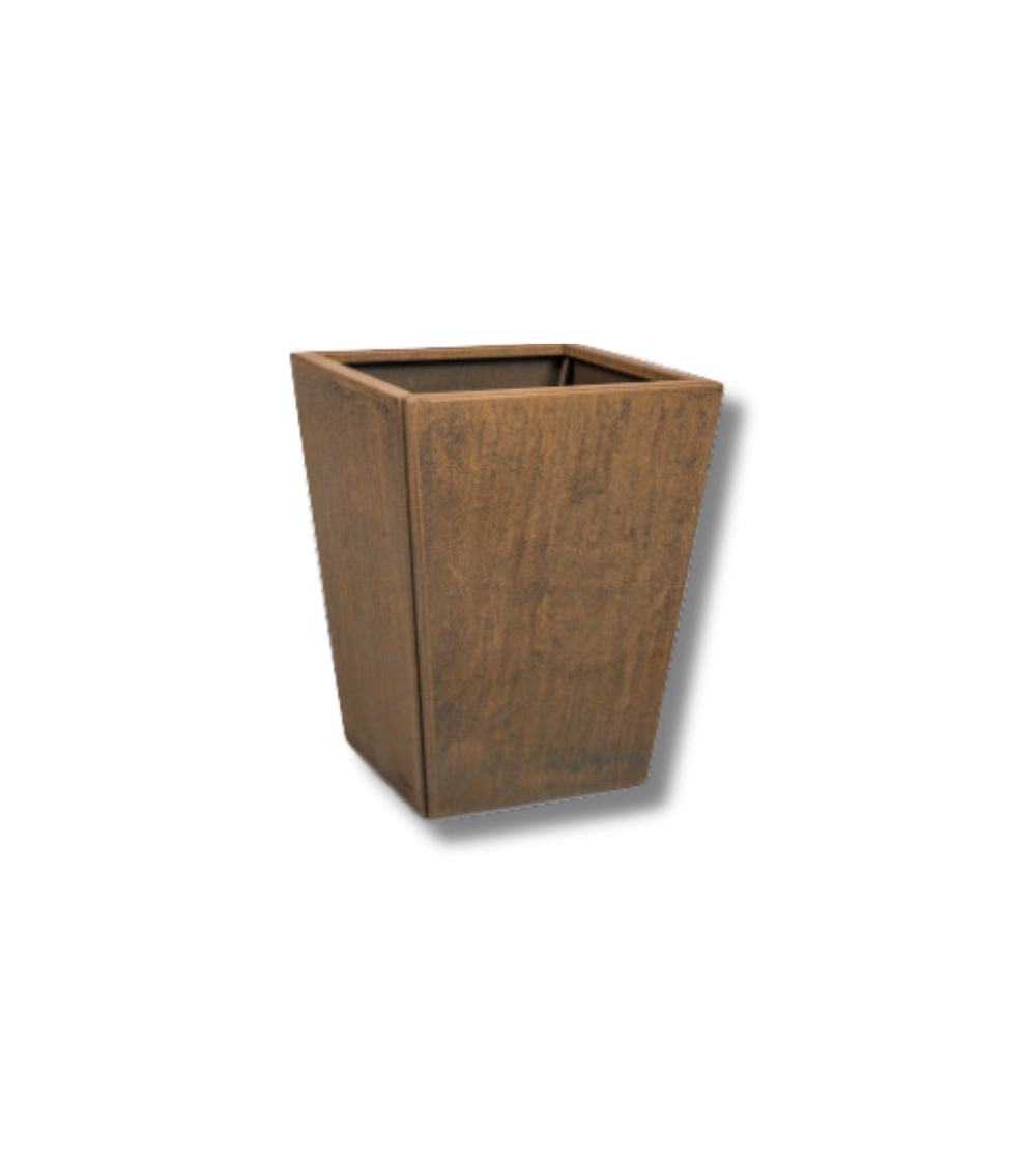 Jardinière Steel H'6 Carré Corten