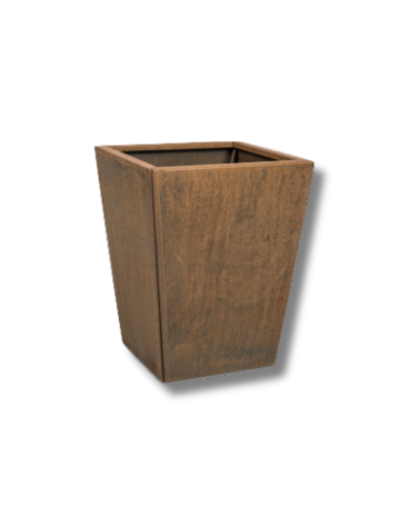 Jardinière Steel H'6 Carré Corten