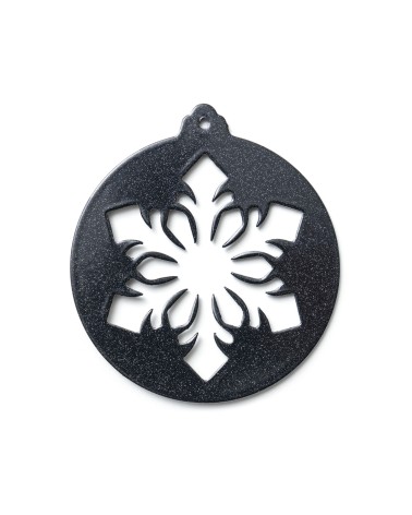 Boule de Noël Steel Cristal