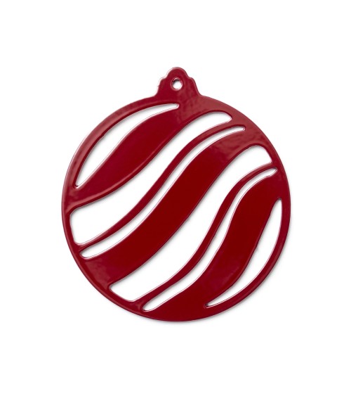 Boule de Noël Steel Vague