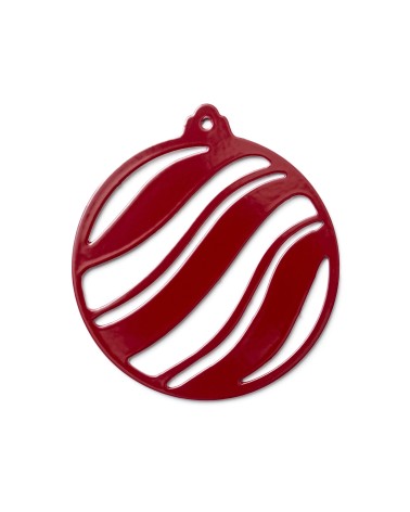Boule de Noël Steel Vague