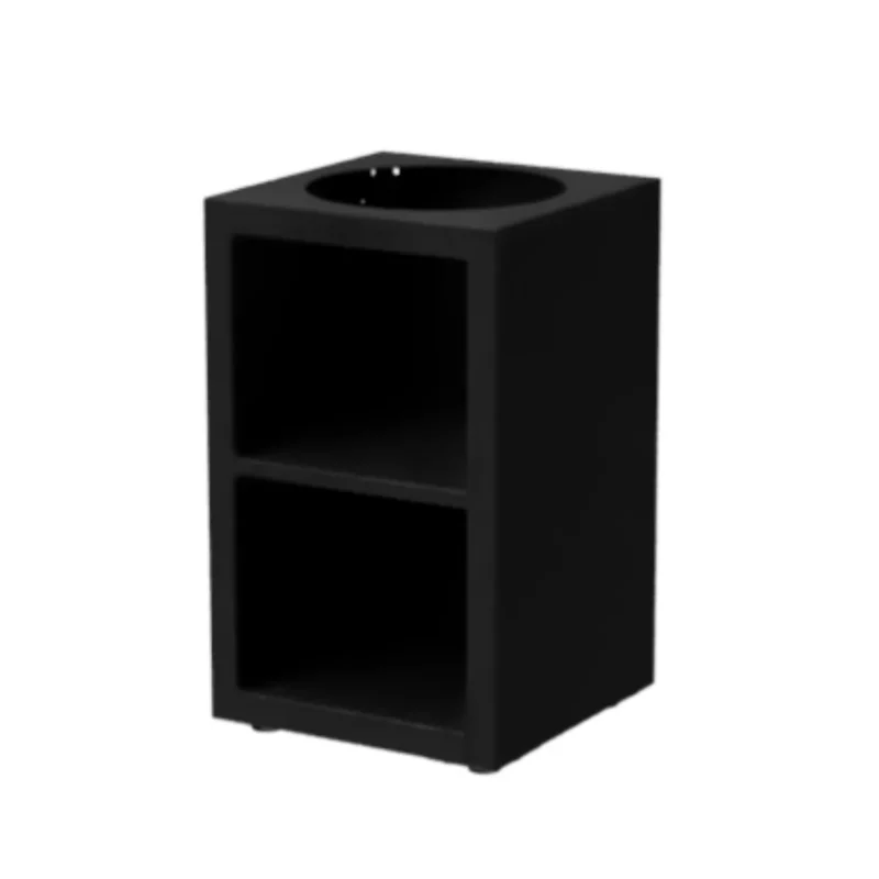 meuble noir Meuble de brasero