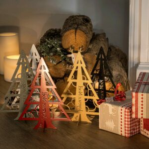 Sapin de Noël Miniature en métal Sapin de Noël Miniature en métal