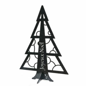 Sapin de Noël Miniature noir mica Sapin de Noël Miniature noir mica