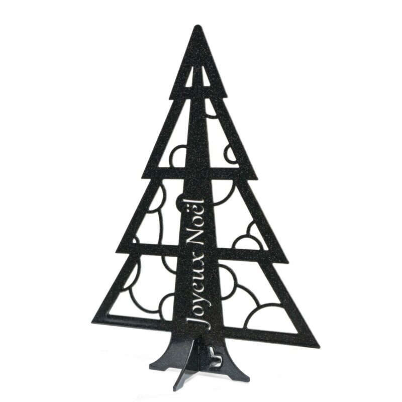 Sapin de Noël Miniature noir mica Sapin de Noël Miniature noir mica