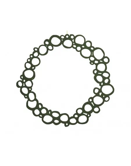 Couronne de Noël déco murale vert sapin Couronne de Noël déco murale vert sapin