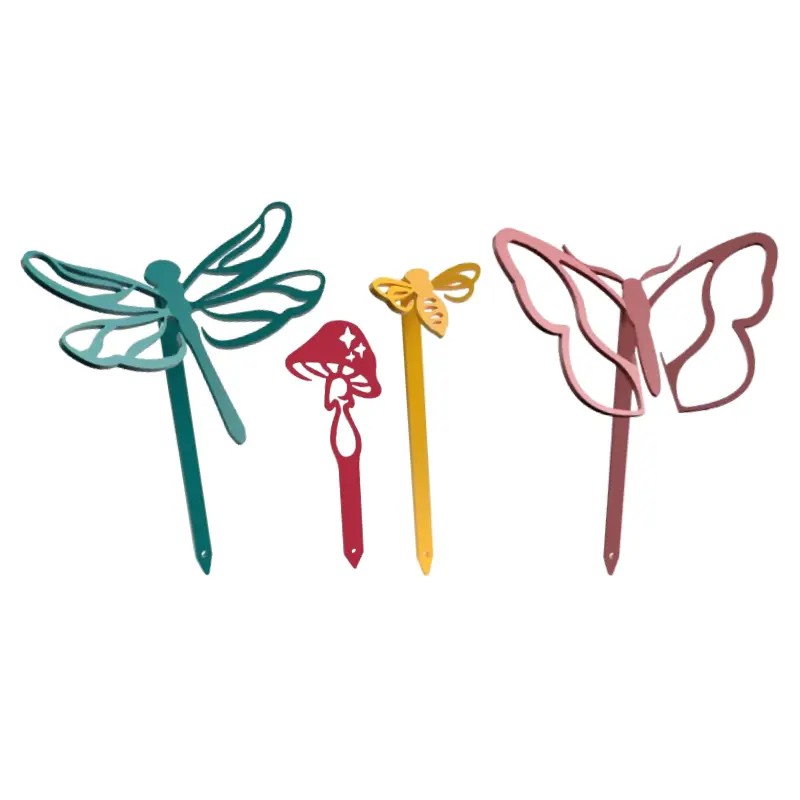 piquets déco coloré à planter design