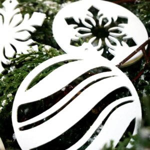 Boules de Noël en métal décoration Boules de Noël en métal décoration