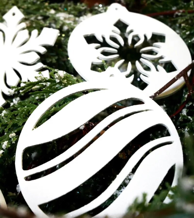 Boules de Noël en métal décoration Boules de Noël en métal décoration