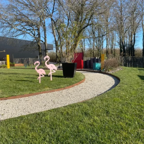 bordure corten-2 Kit de bordures de jardin en corten