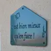 Décoration murale en métal