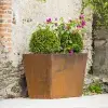 Jardinières en métal