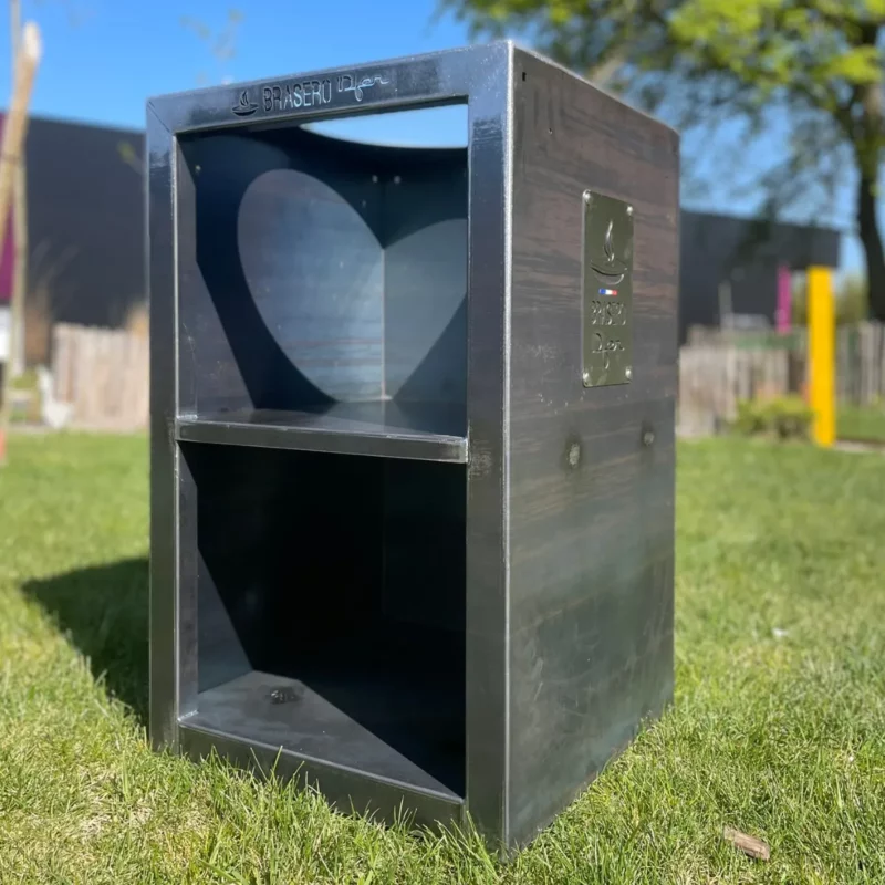 meuble brasero corten-2 Meuble de brasero
