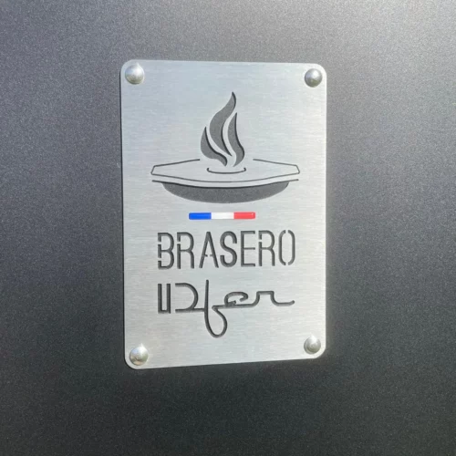 Plaque personnalisée brasero