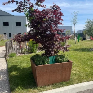 Jardinière Big en Corten